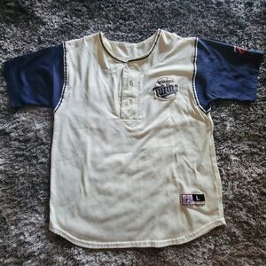 MLB Twins Vintage League Jersey Women's size Large